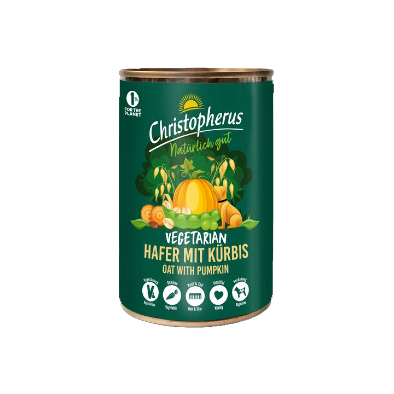 Christopherus Vegetarian Pea,Tapioca & Pumpkin 400g